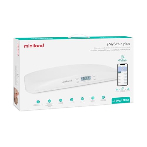 Miniland Emyscale Plus bilancia neonati bluetooth 22 kg