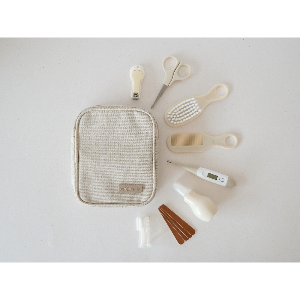 BoJungle Grooming Dune set cura neonato 8 pezzi borsa