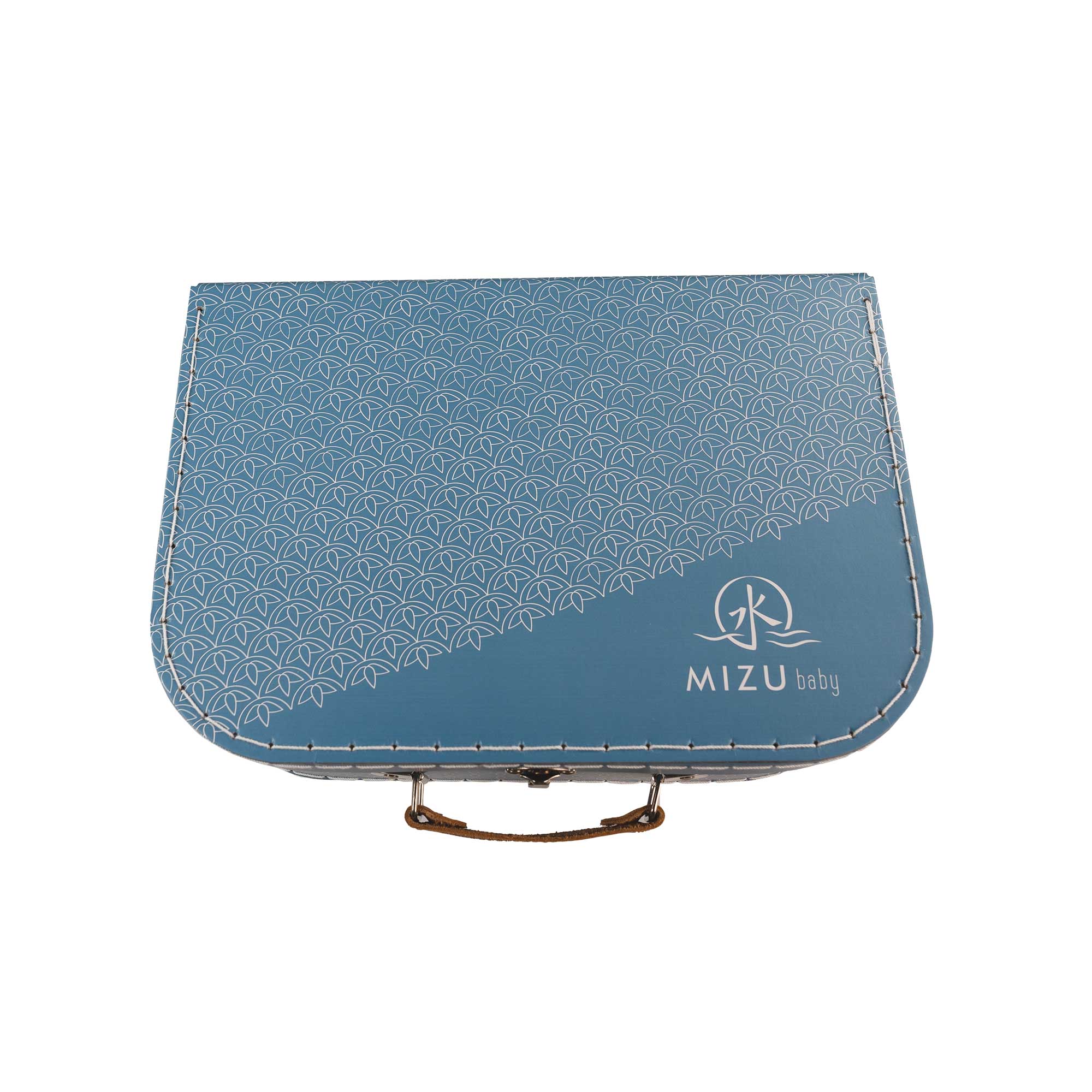 Mizu Baby Taiki Food Set Blu Pappa Silicone Ventosa 4 Pezzi