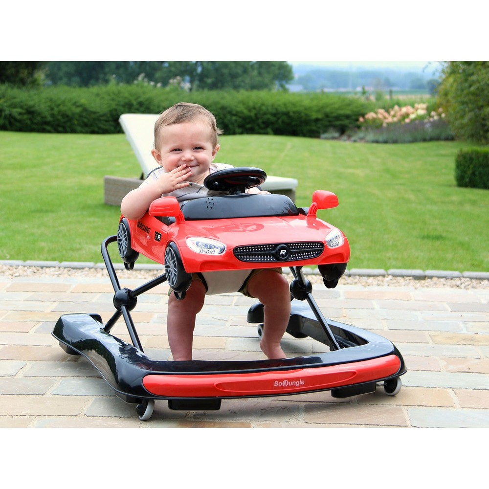BoJungle Playtime 3 in 1 Walker girello primi passi rosso rubino