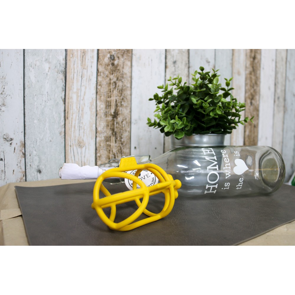BoJungle B-Submarine massaggiagengive silicone giallo