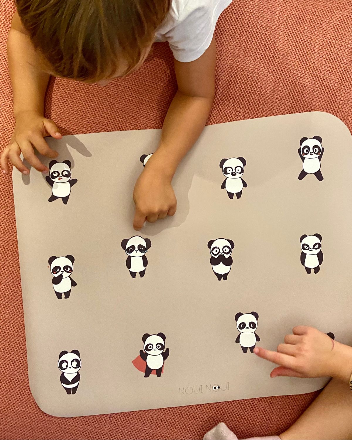 Noui Noui XL Placemats tovaglietta Panda Mood 55x45 cm
