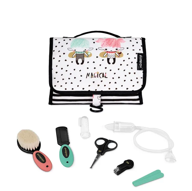 Miniland Baby Bagno Carekit Magical kit igiene neonato viaggio