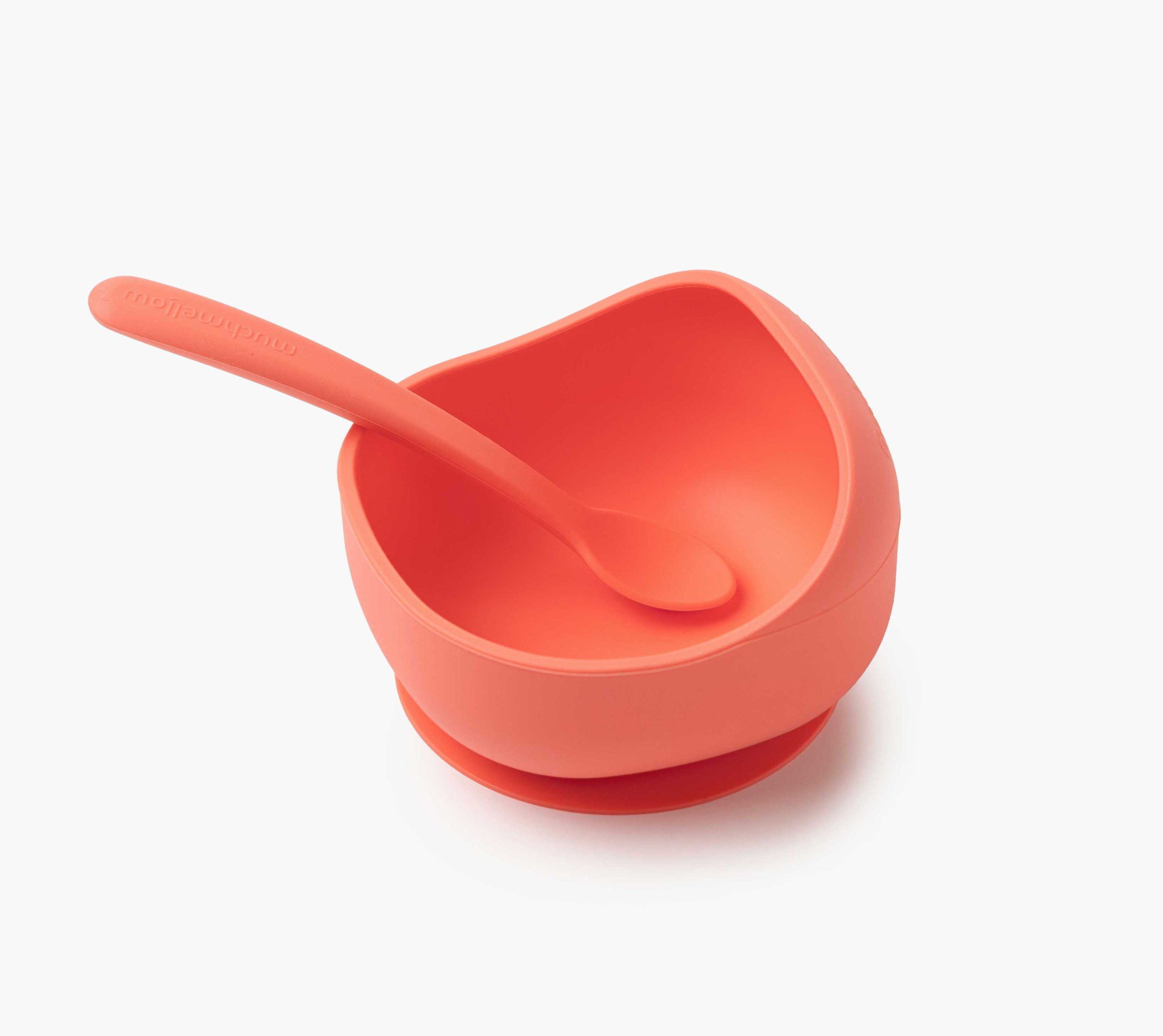 Muchmellow Pappa Set pappa Ciotola e cucchiaio silicone