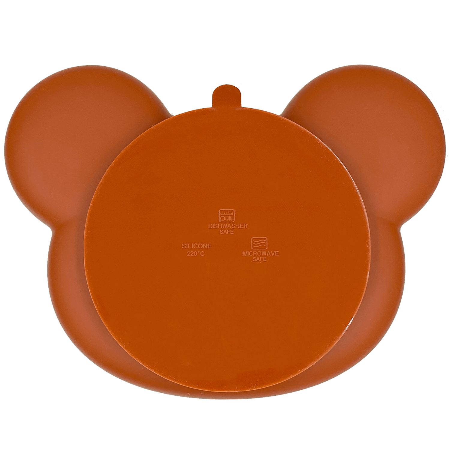 Youly Beer piatto orso marrone ruggine ventosa silicone