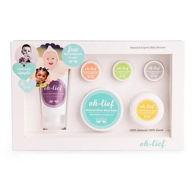 Oh-Lief Baby Gift Box cofanetto nascita cura biologica