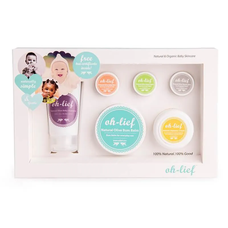 Oh-Lief Baby Gift Box cofanetto nascita cura biologica