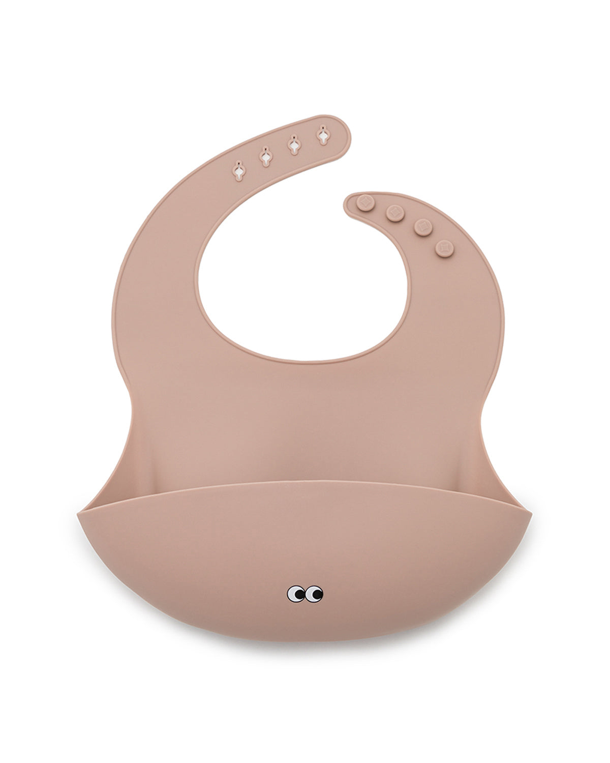 Noui Noui Bavaglino silicone old rose con tasca