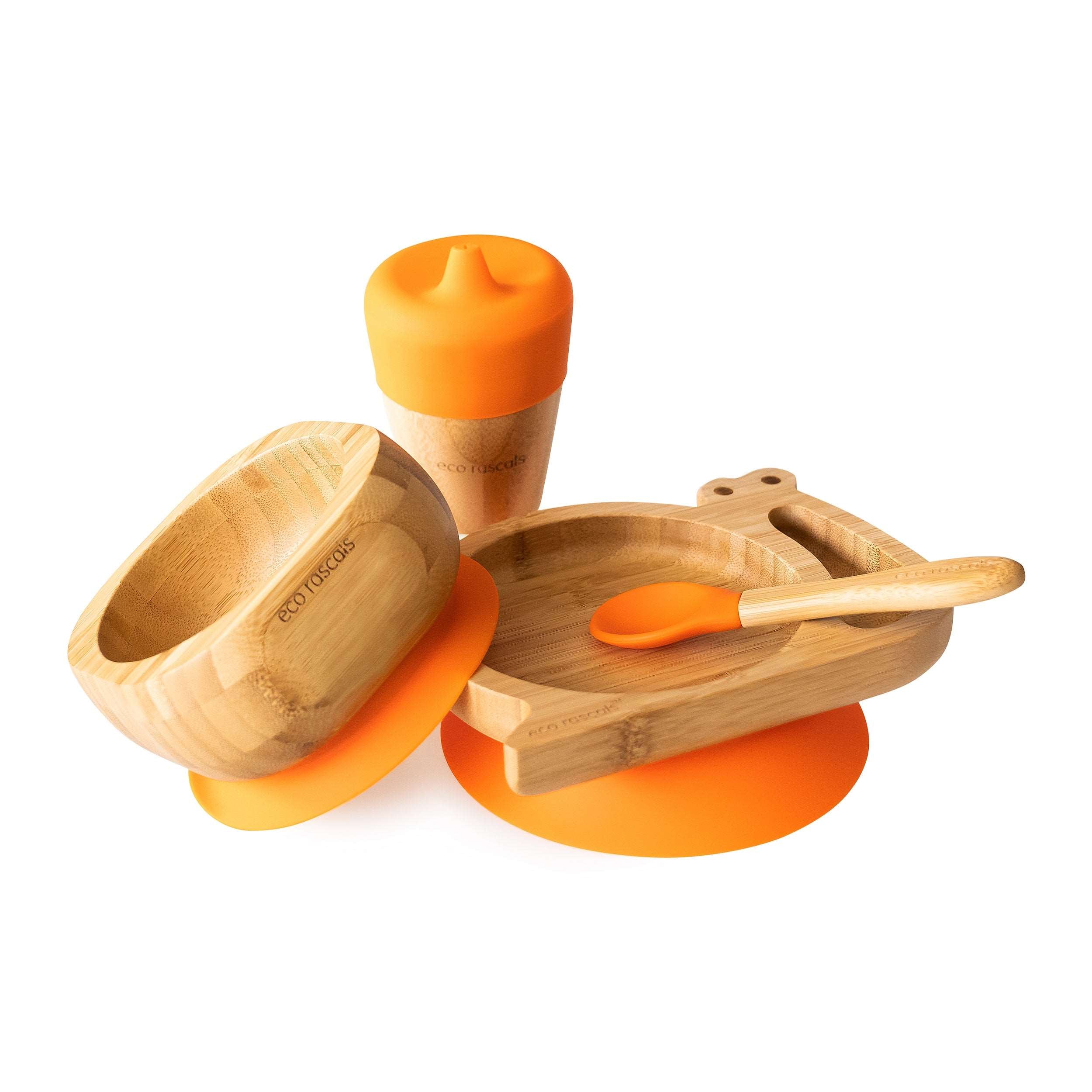 Eco Rascals Bundles set pappa lumaca bamboo blu