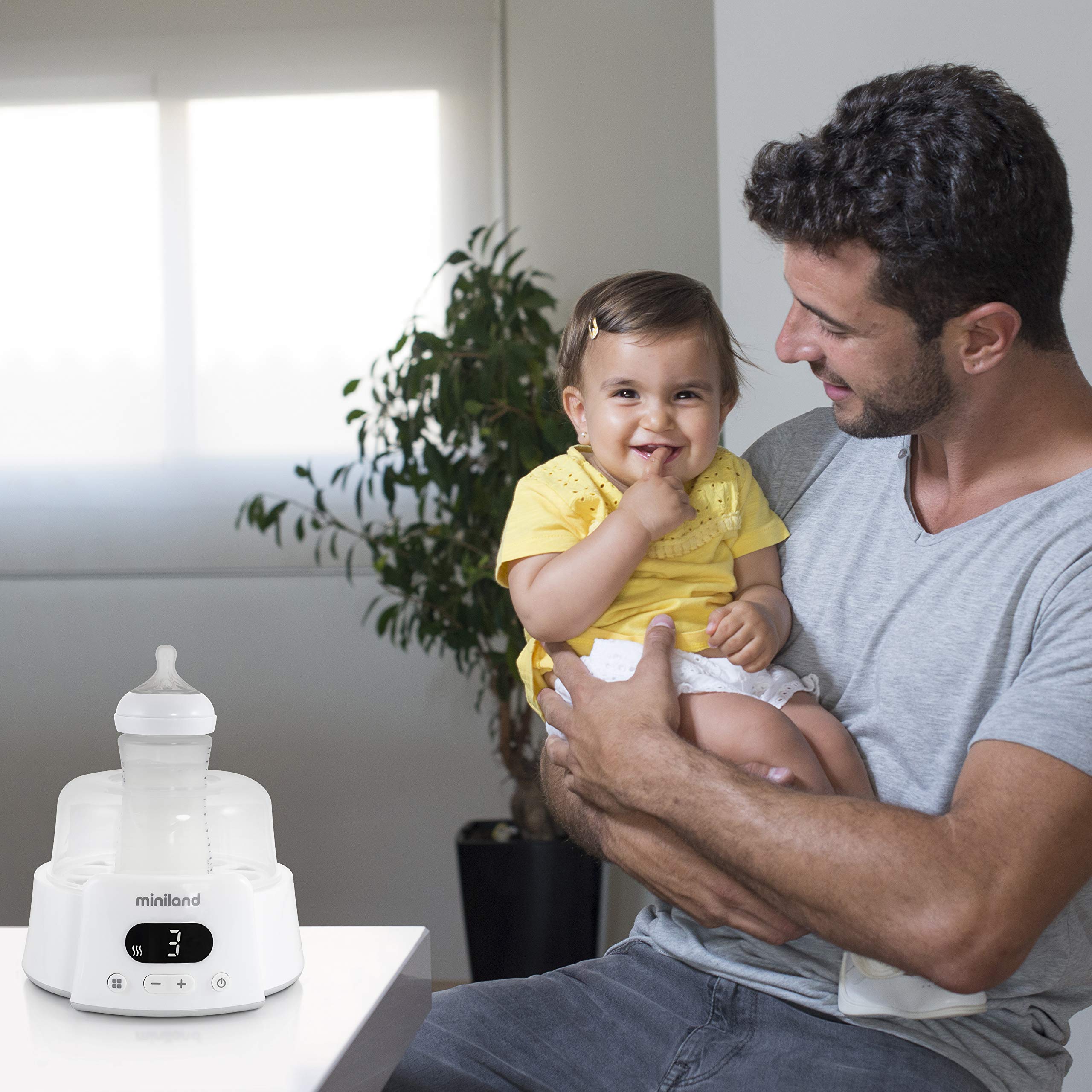 Miniland Alimentazione Sterilizzatore Scaldabiberon 6 in 1
