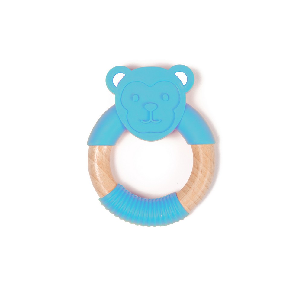 BoJungle Playtime B-Wood massaggiagengive scimmia blu