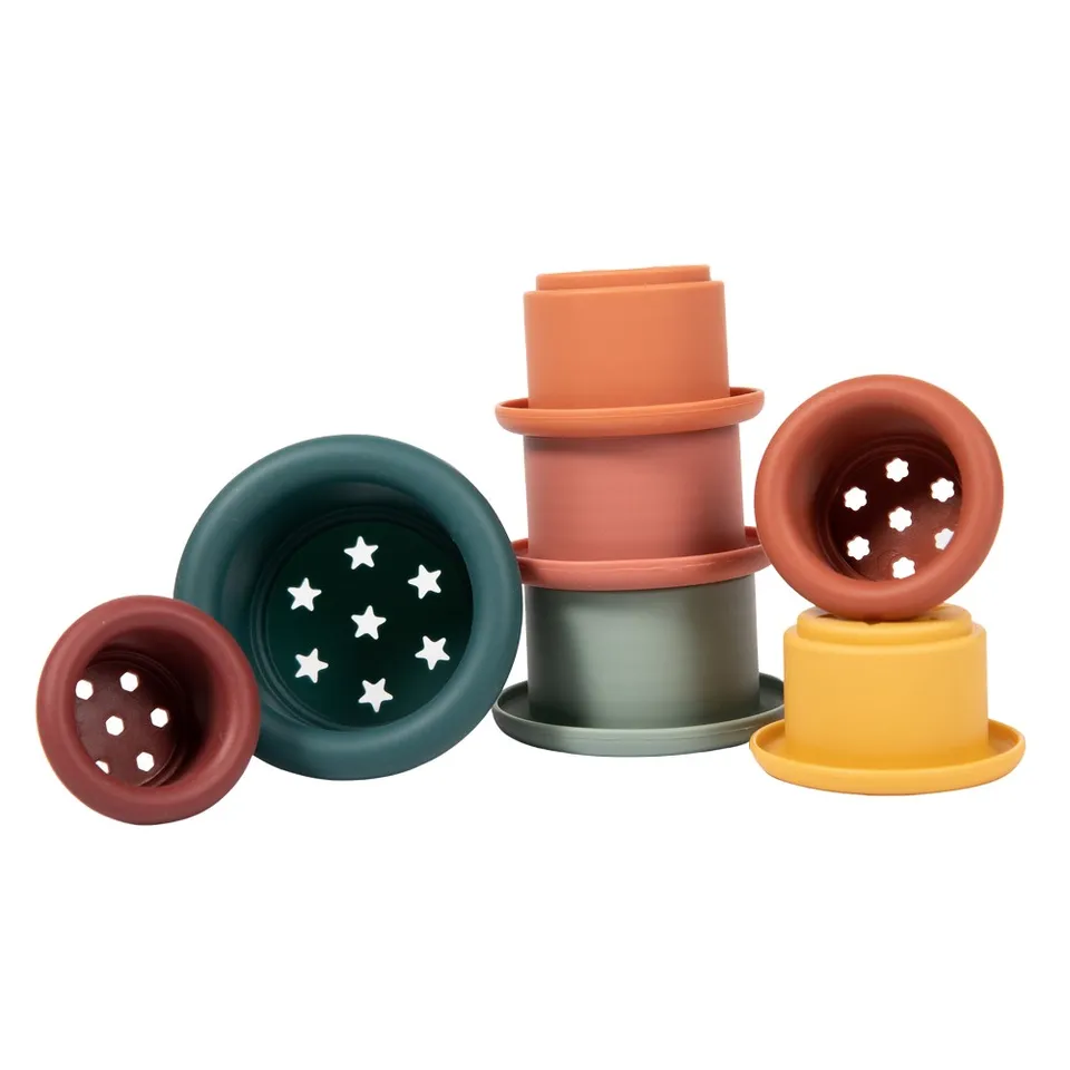 BoJungle Grooming Stacking Cups tazze impilabili silicone