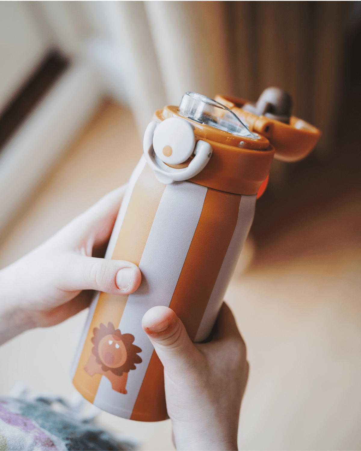 Noui Noui Water Bottles Borraccia Lion 350 ml