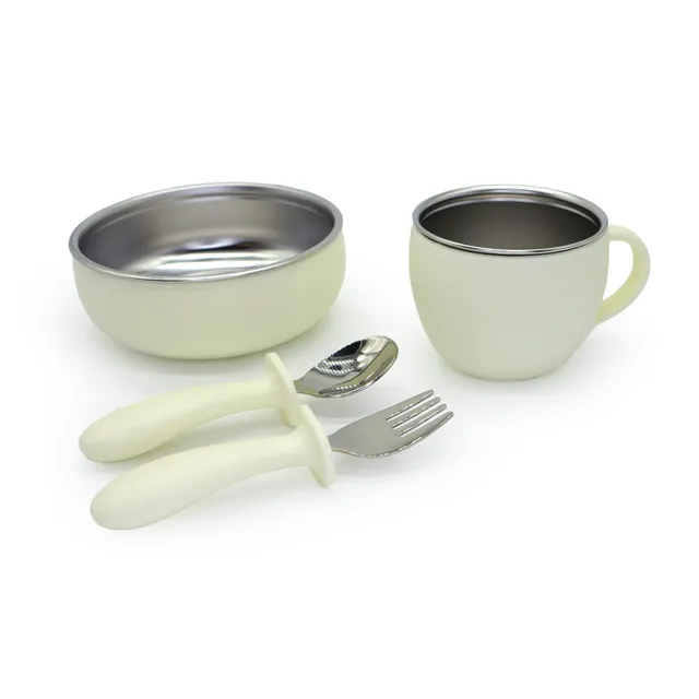 Mizu Baby Taiki Steel Set Pappa Talco 4 Pezzi
