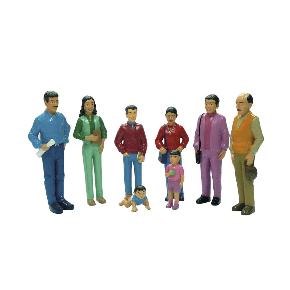 Miniland Diversità 27398 famiglia ispanica figure 14 cm
