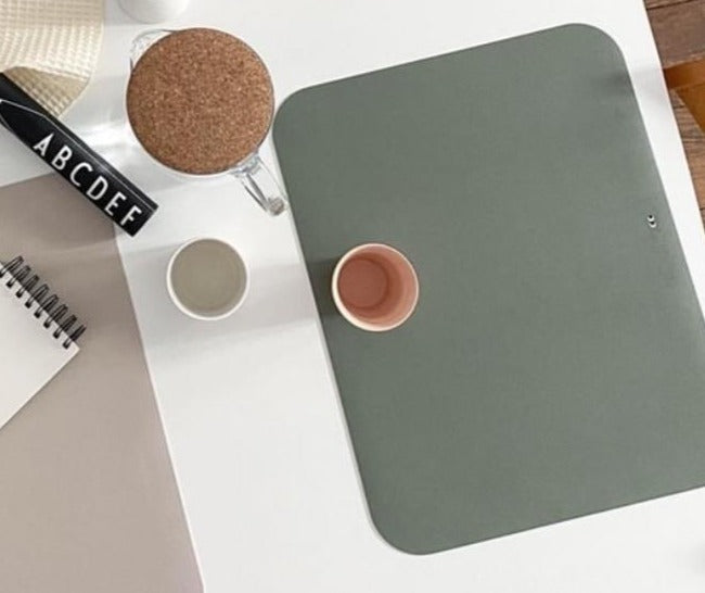 Noui Noui Placemats Tovaglietta Dusty Olive 43x34 cm verde