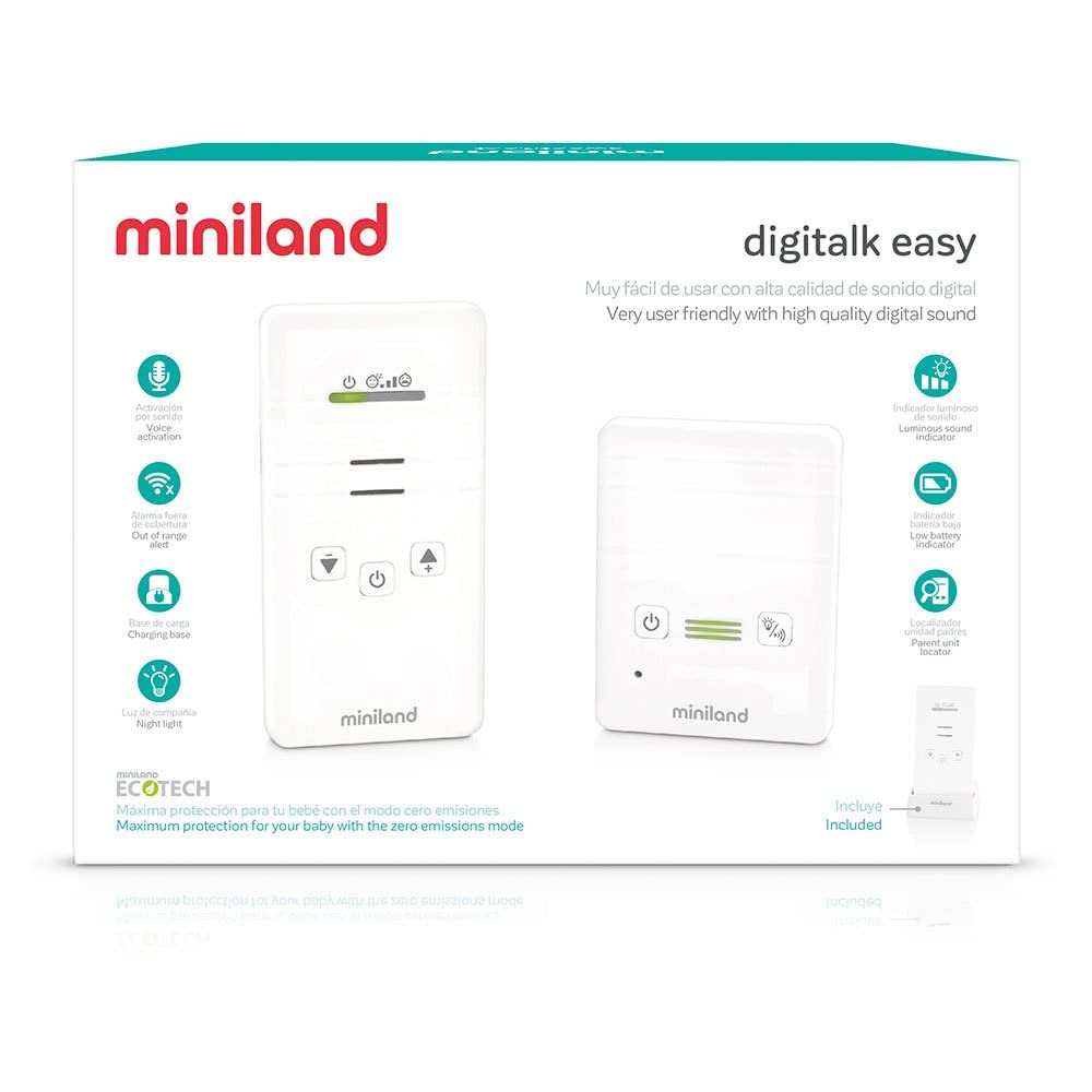 Miniland Digitalk Easy baby monitor audio VOX