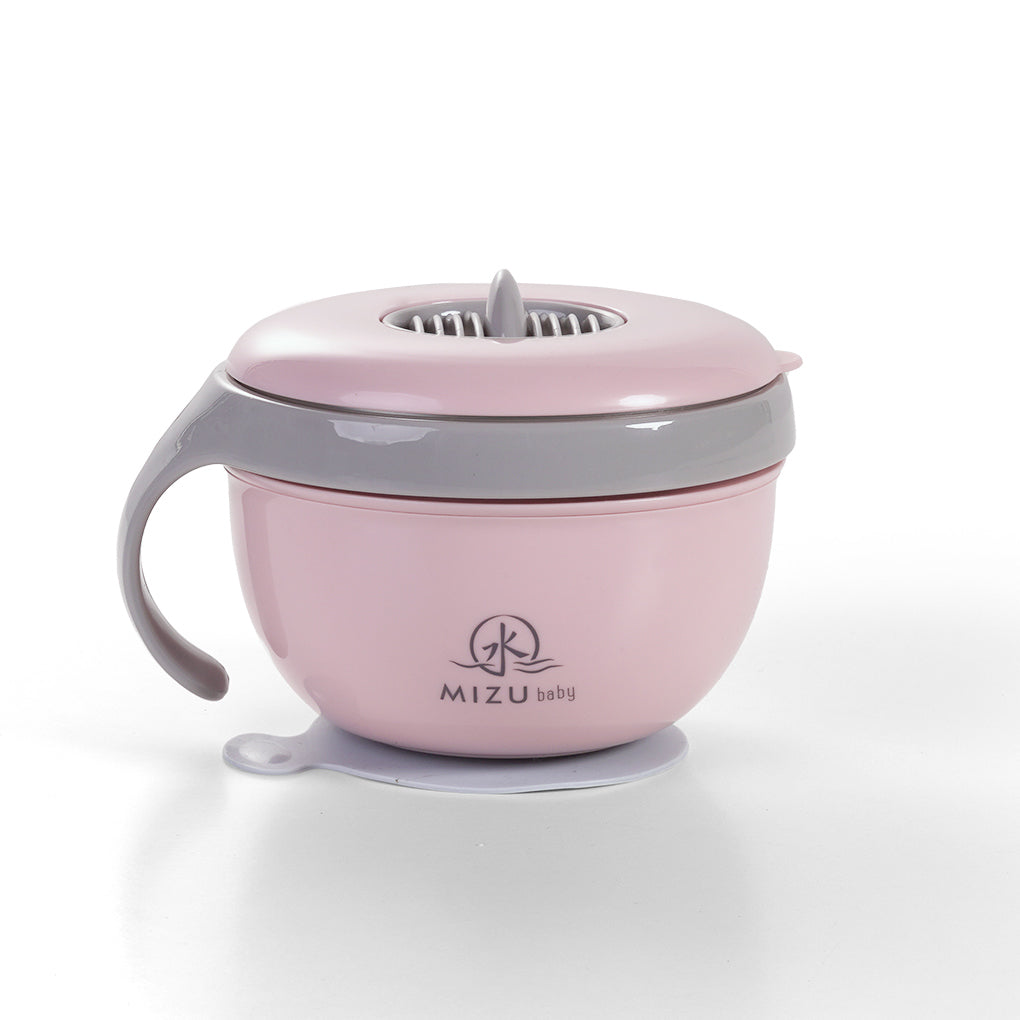 Mizu Baby Taiki Piatto Caldo Rosa 330ml piatto ventosa pappa