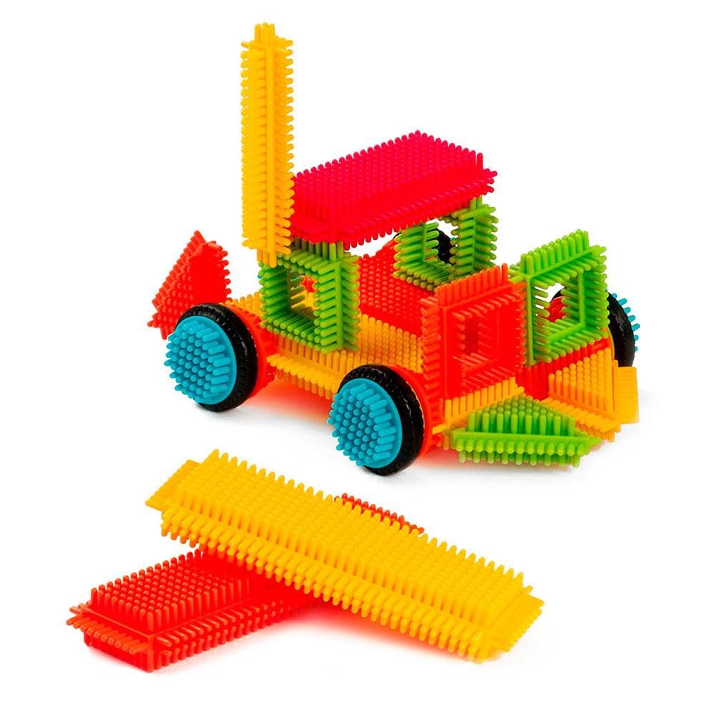 Miniland Pegy Mattoncini 36 Pezzi Valigetta 12 Carte Modello