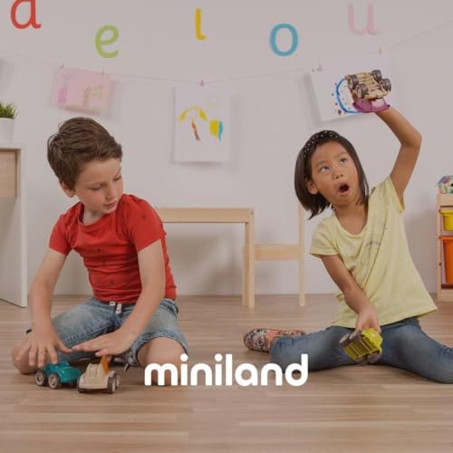 Miniland Bambole Pigiama Bambola 21 cm Marrone con Cappello