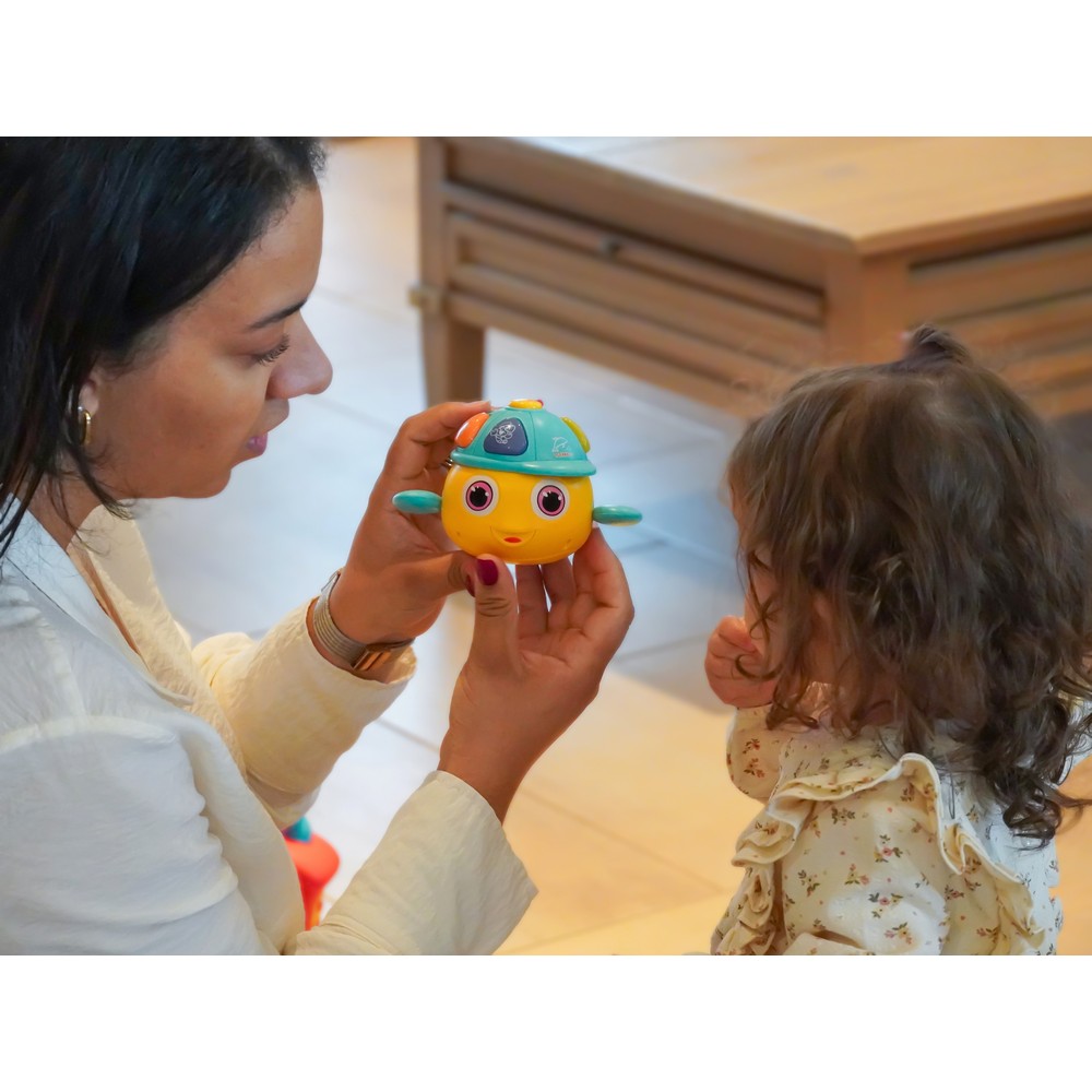 BoJungle Playtime Goofy Clownfish Giocattolo Musicale con Luci