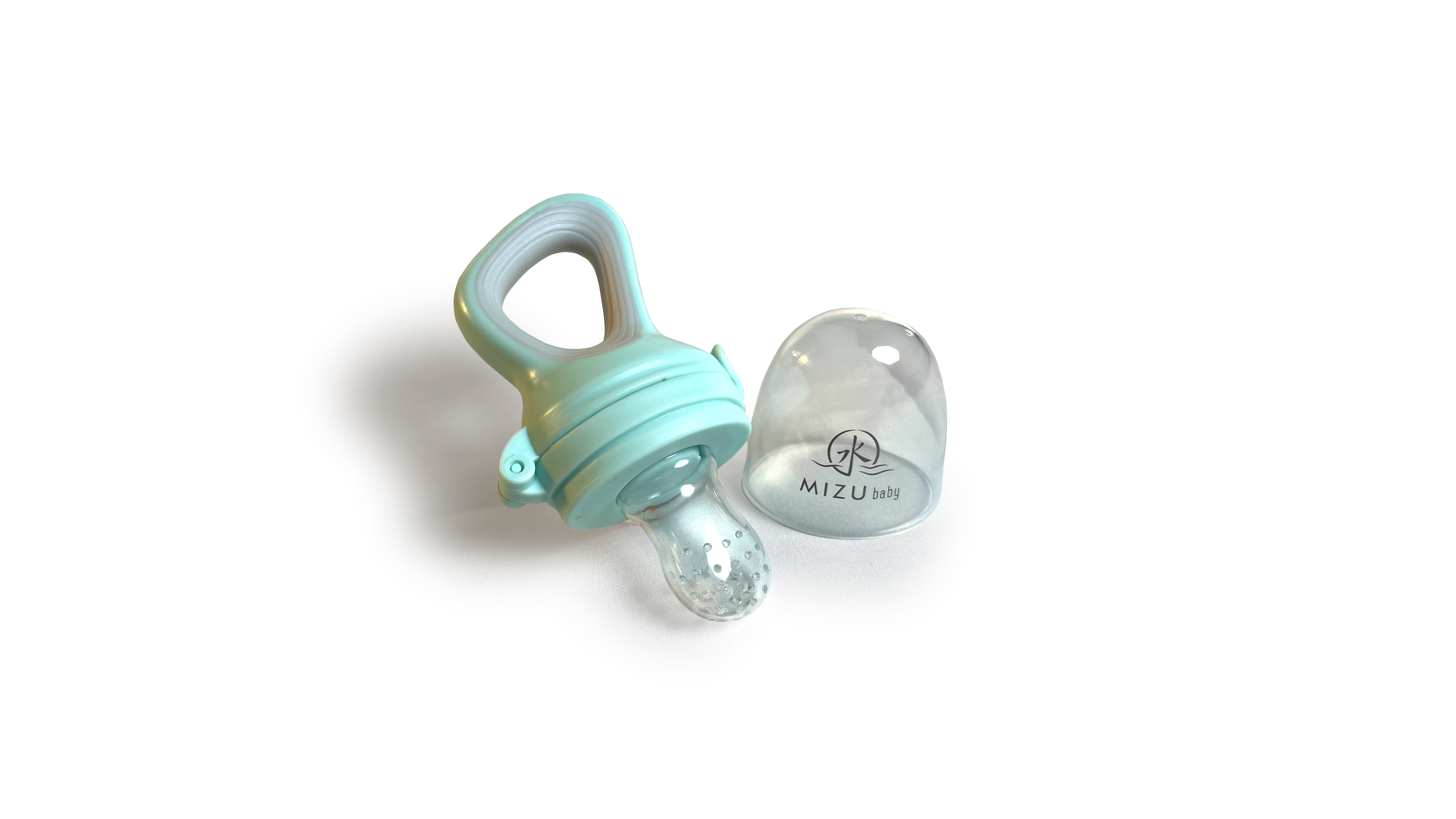 Mizu Baby Kaori Mangiafrutta Silicone Verde Acqua 3 Tettarelle