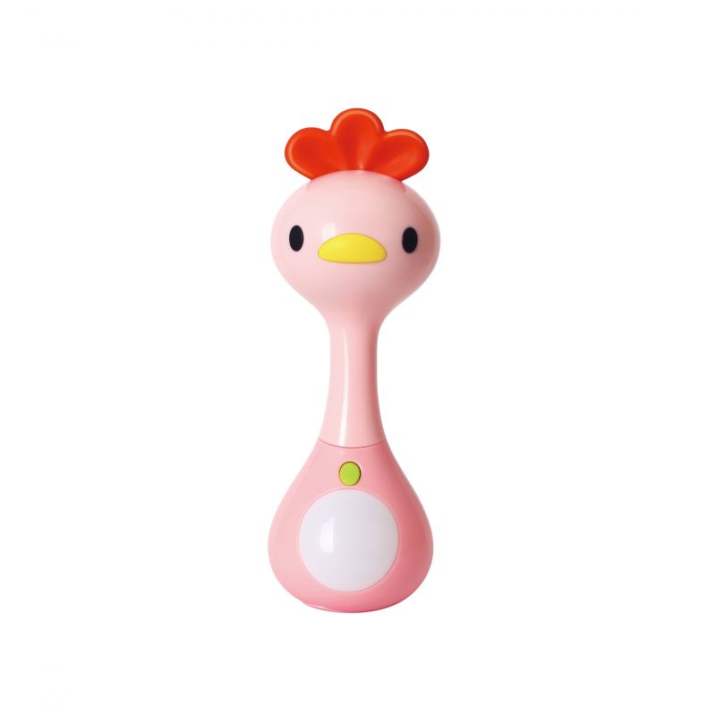 BoJungle Playtime B-Light Music Rattle Chicken sonaglio luci