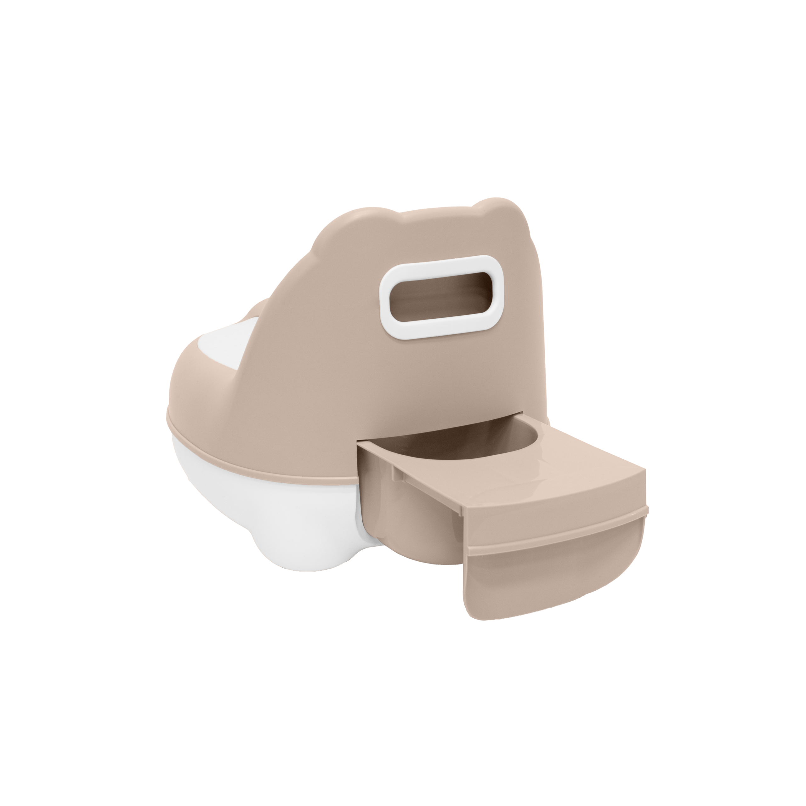 BoJungle Grooming Potty Bear vasino bambini rosa cipria