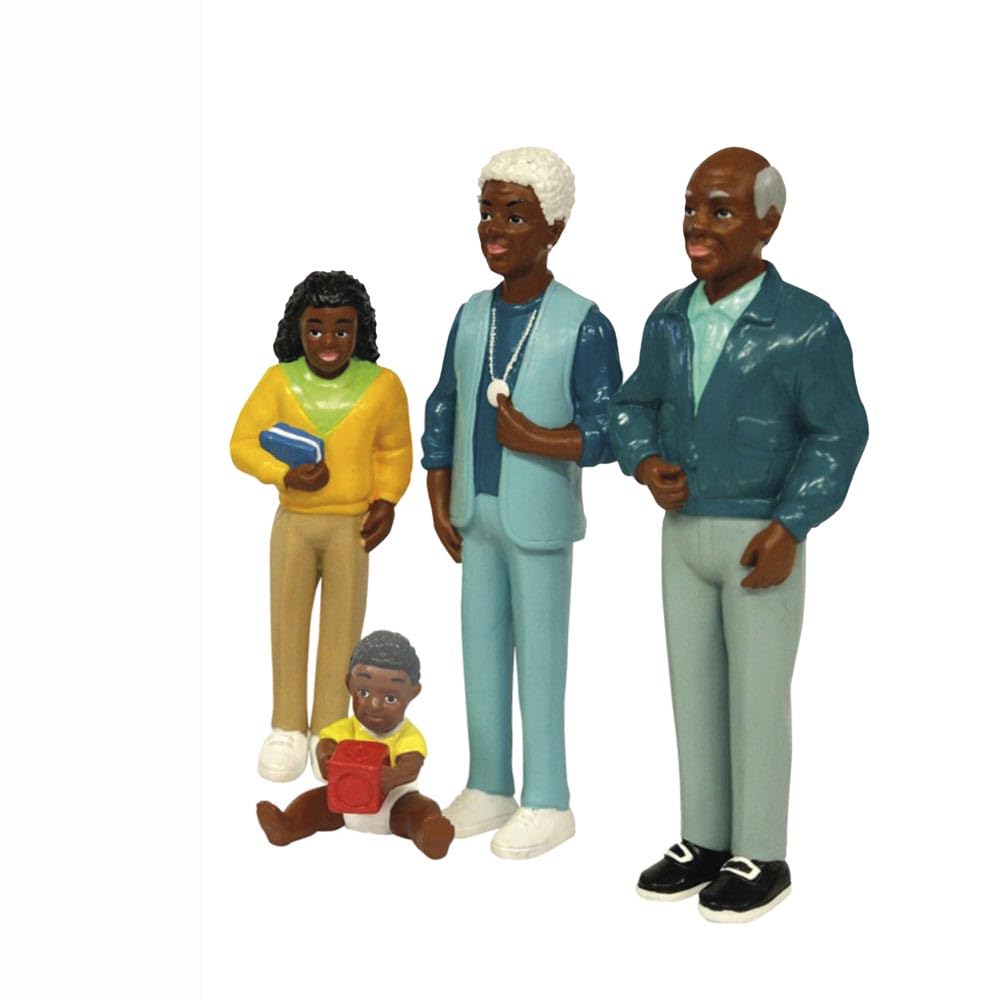Miniland 27396 Famiglia Africana 8 Figure 14cm Diversità