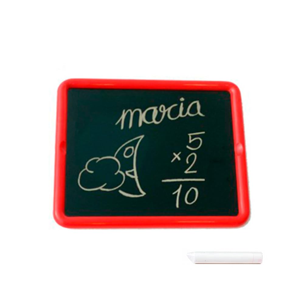 Miniland 97929 Lavagna Magnetica 2 Lati 30x26cm con Gessi
