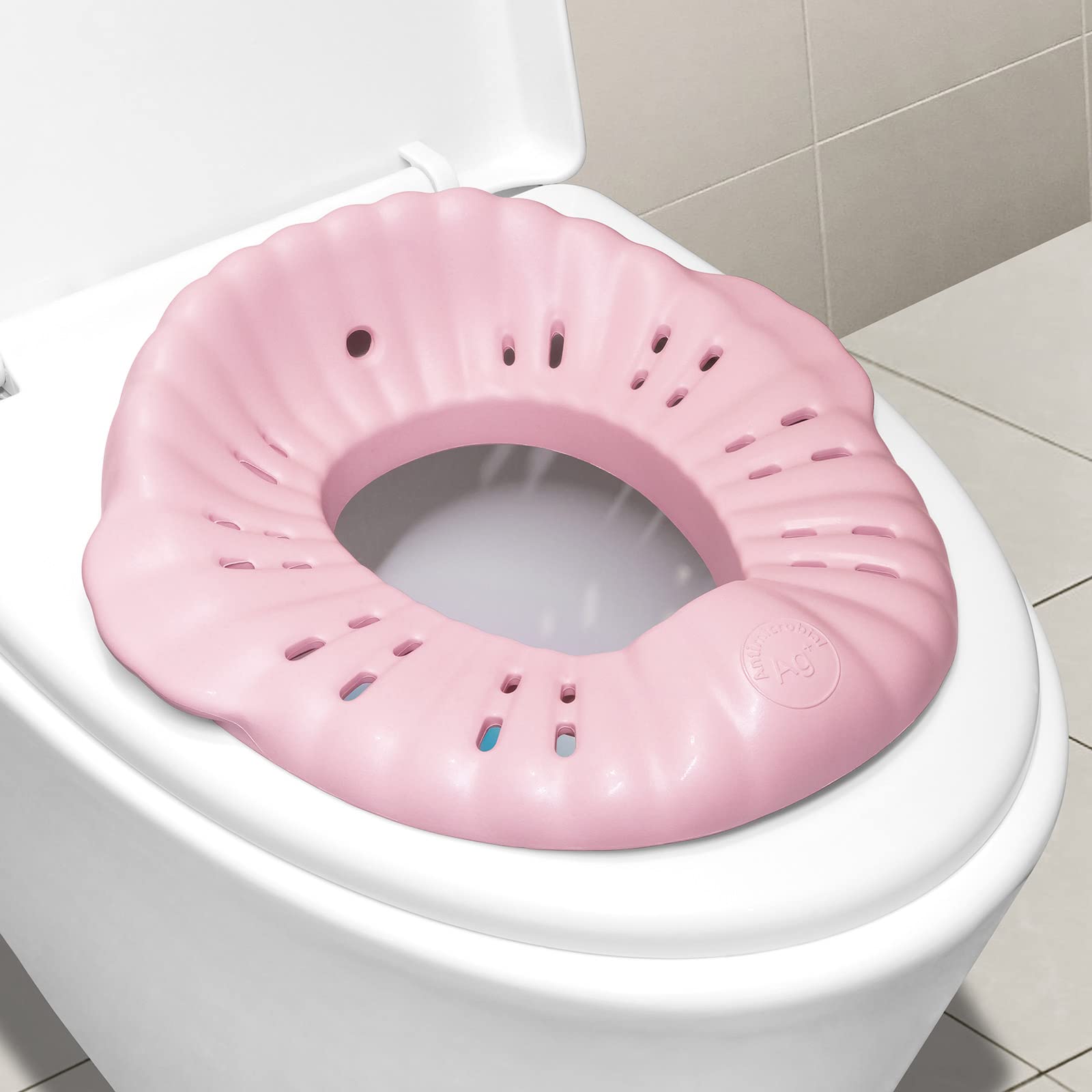 TYRY.HU riduttore WC bambini portatile rosa EVA