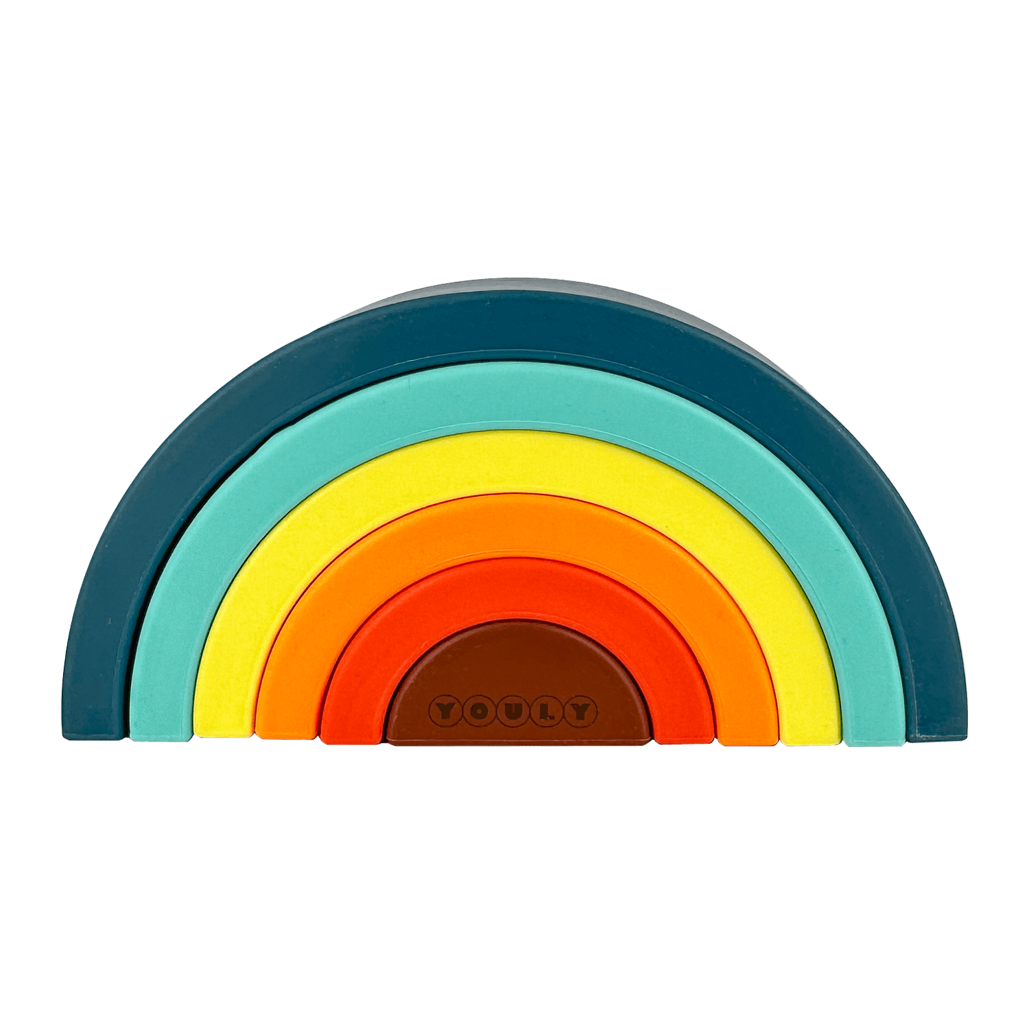 Youly Montessori Arcobaleno Multi gioco silicone senza BPA