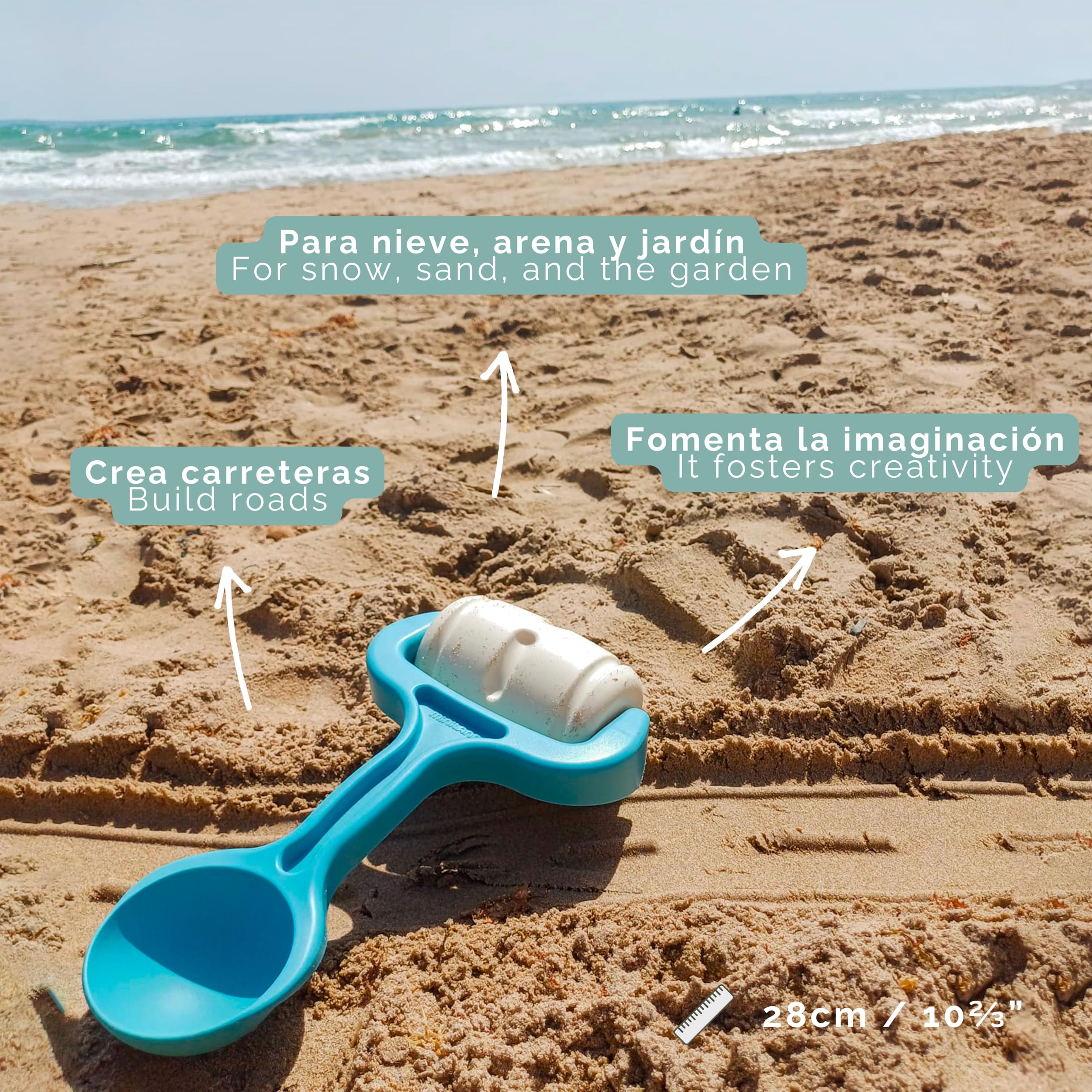 Miniland Giochi rullo spiaggia gioco sabbia bimbi