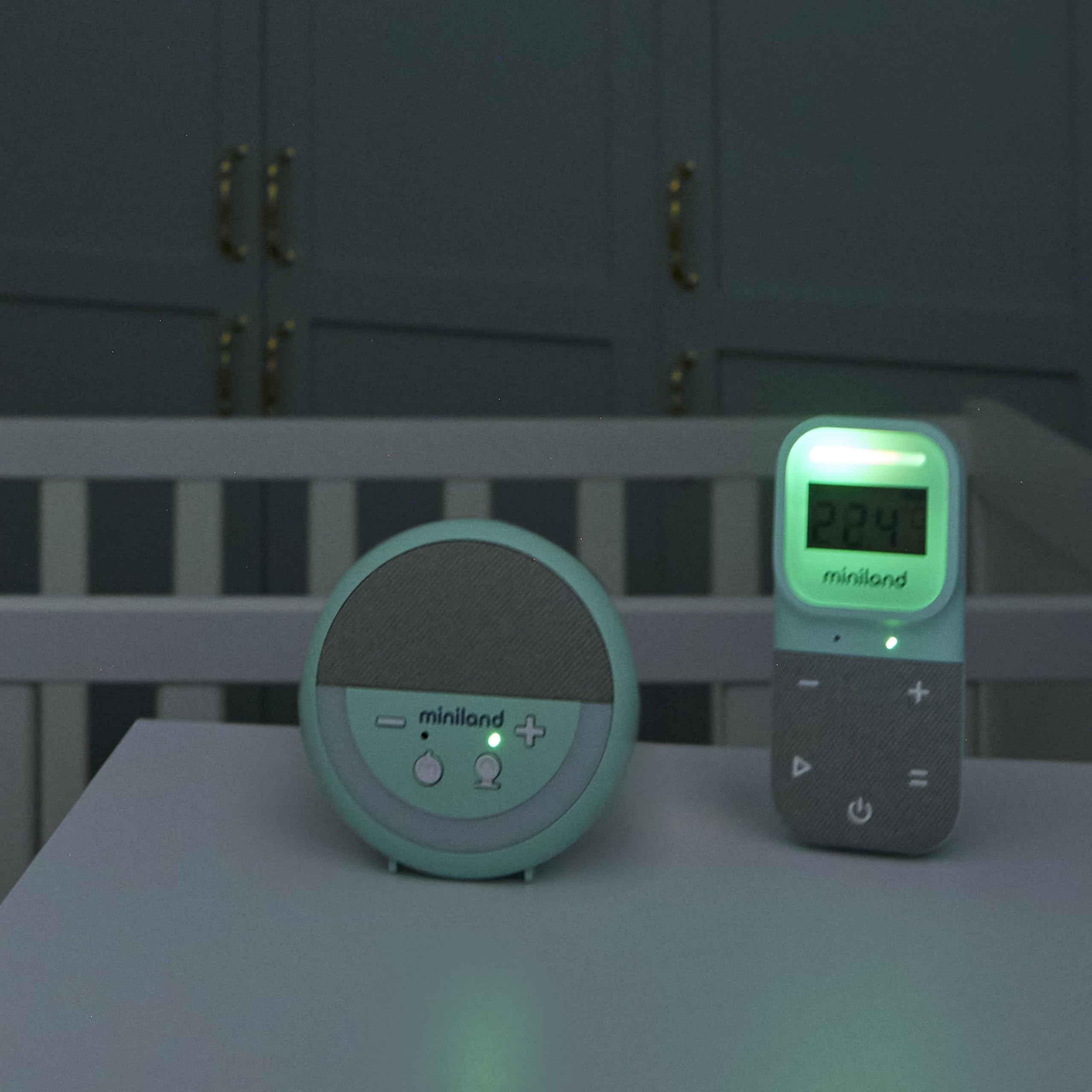 Miniland Digitalk Projector baby monitor audio proiettore 300 m