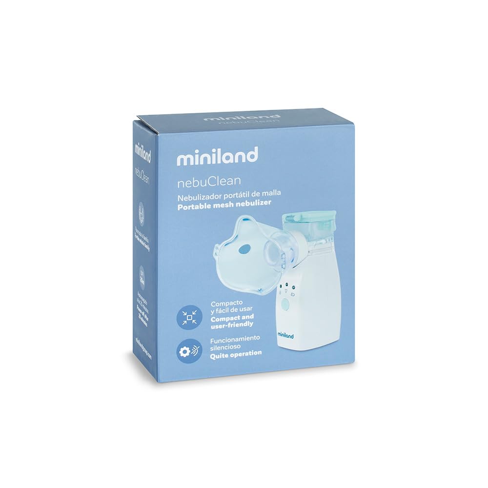 Miniland Cura Nebuclean nebulizzatore portatile bambini adulti