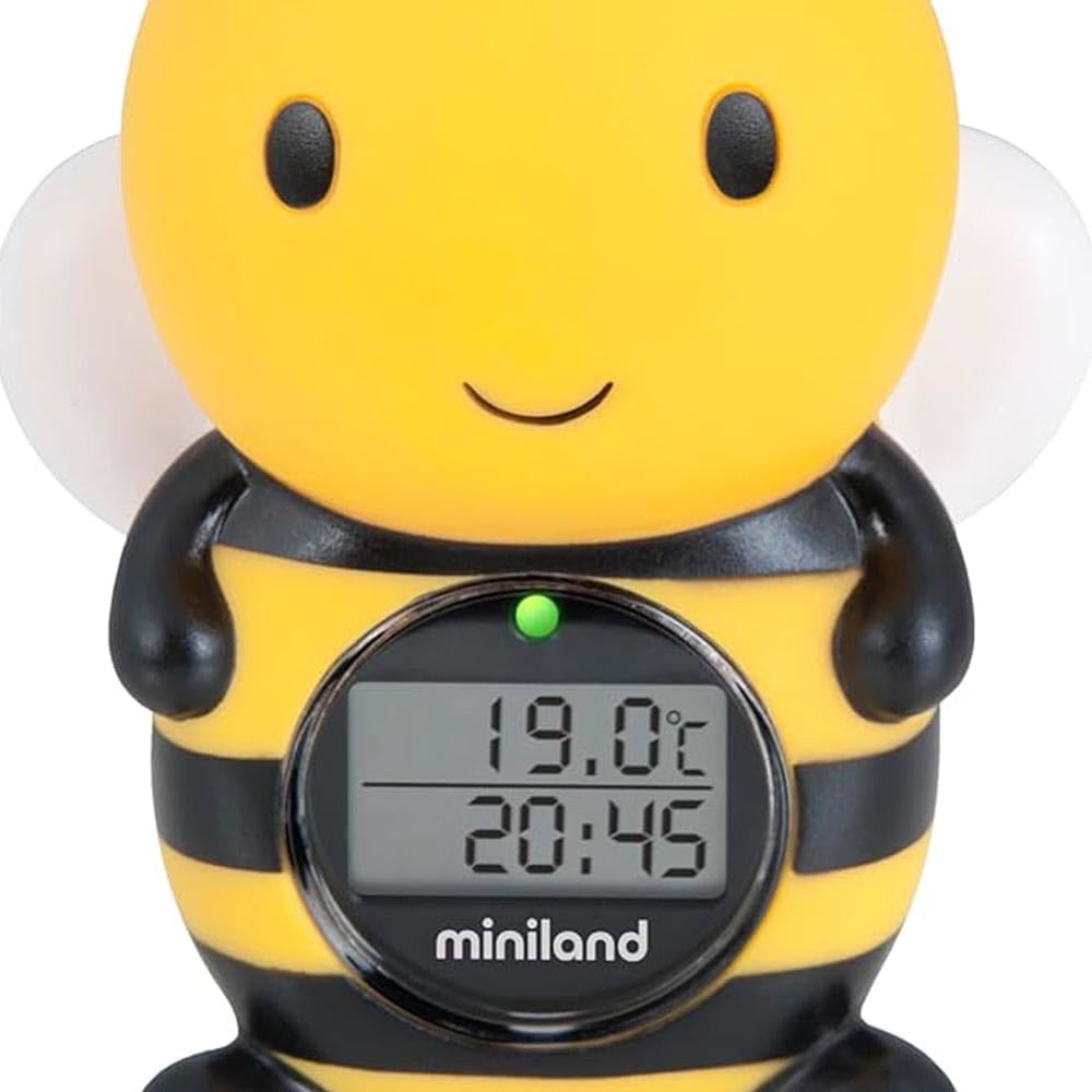 Miniland Bagno Thermo Bath Bee termometro bagnetto ape galleggiante