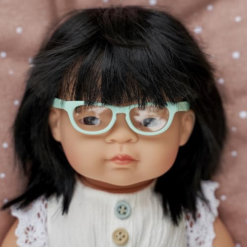 Miniland Bambole 31113 Bambola Asiatica Occhiali 38 cm