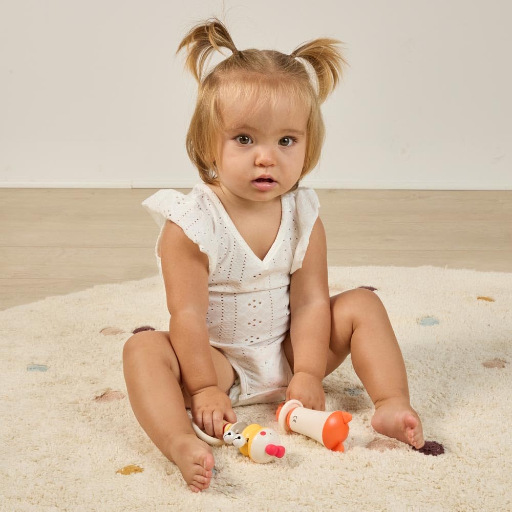 Miniland Chick Bell Sonaglio Pulcino Silicone +0 Mesi