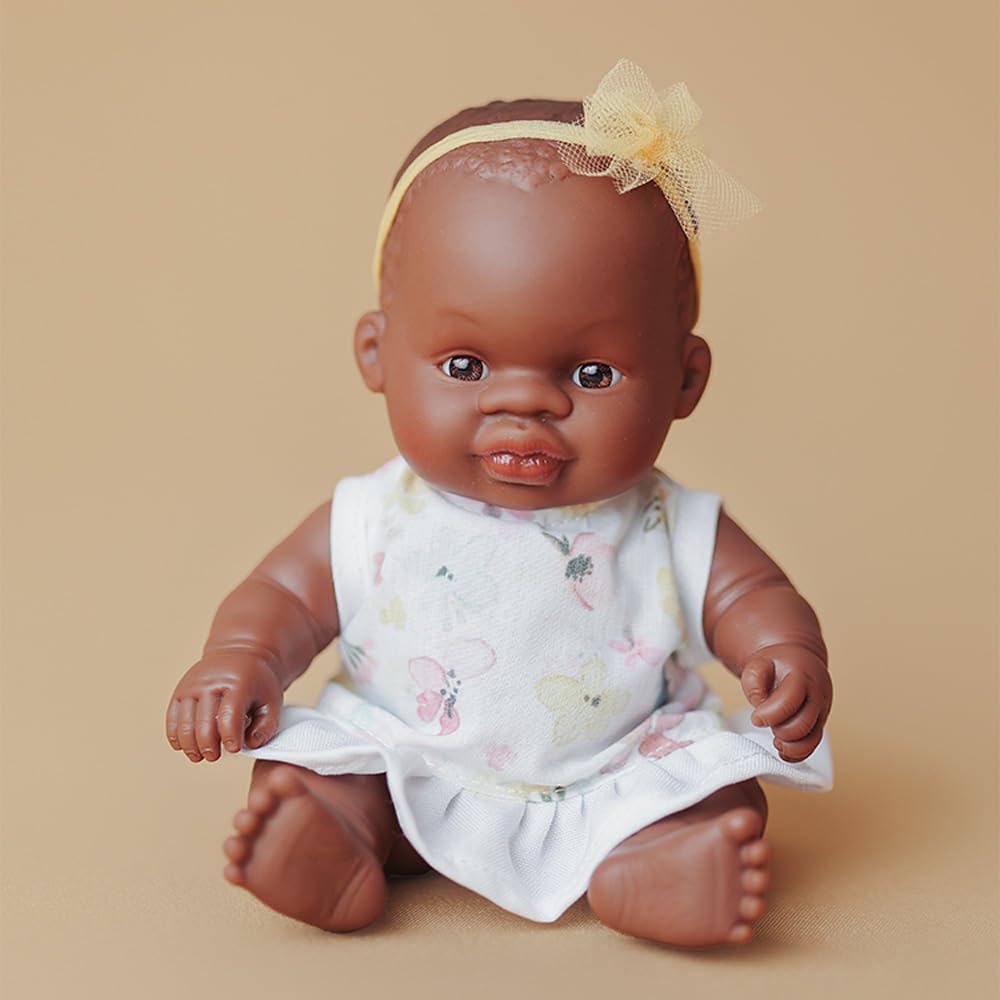 Miniland My Friends bambola africana 21 cm femmina vaniglia