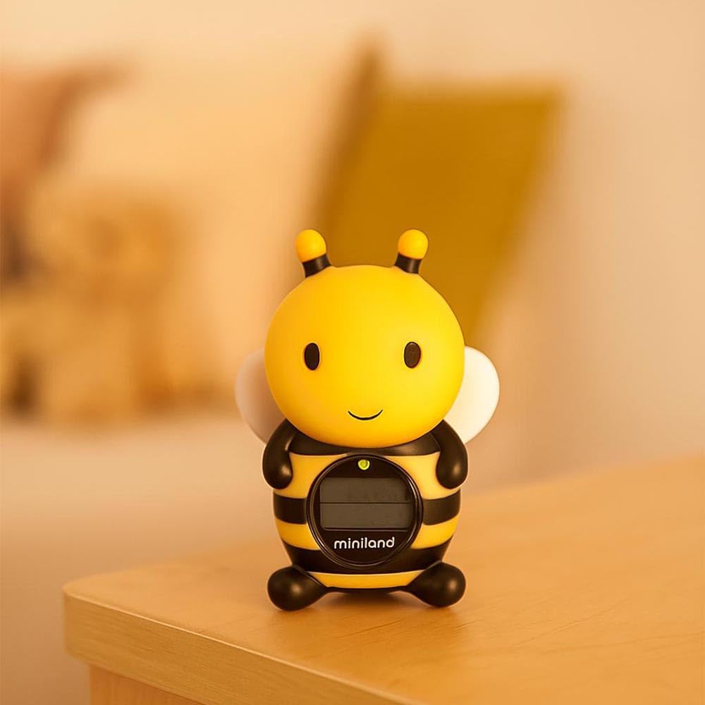 Miniland Bagno Thermo Bath Bee termometro bagnetto ape galleggiante