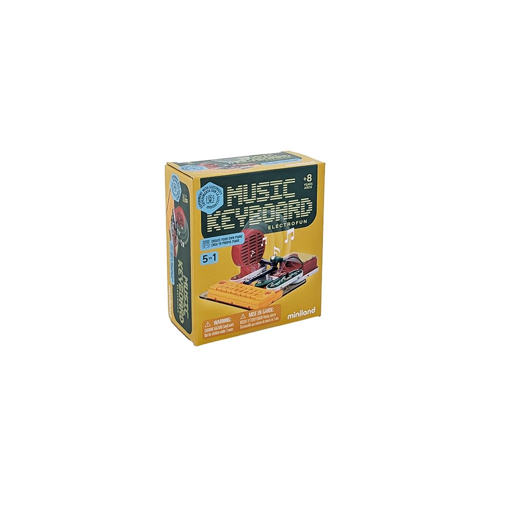 Miniland Electrofun Music Keyboard tastiera musicale da costruire