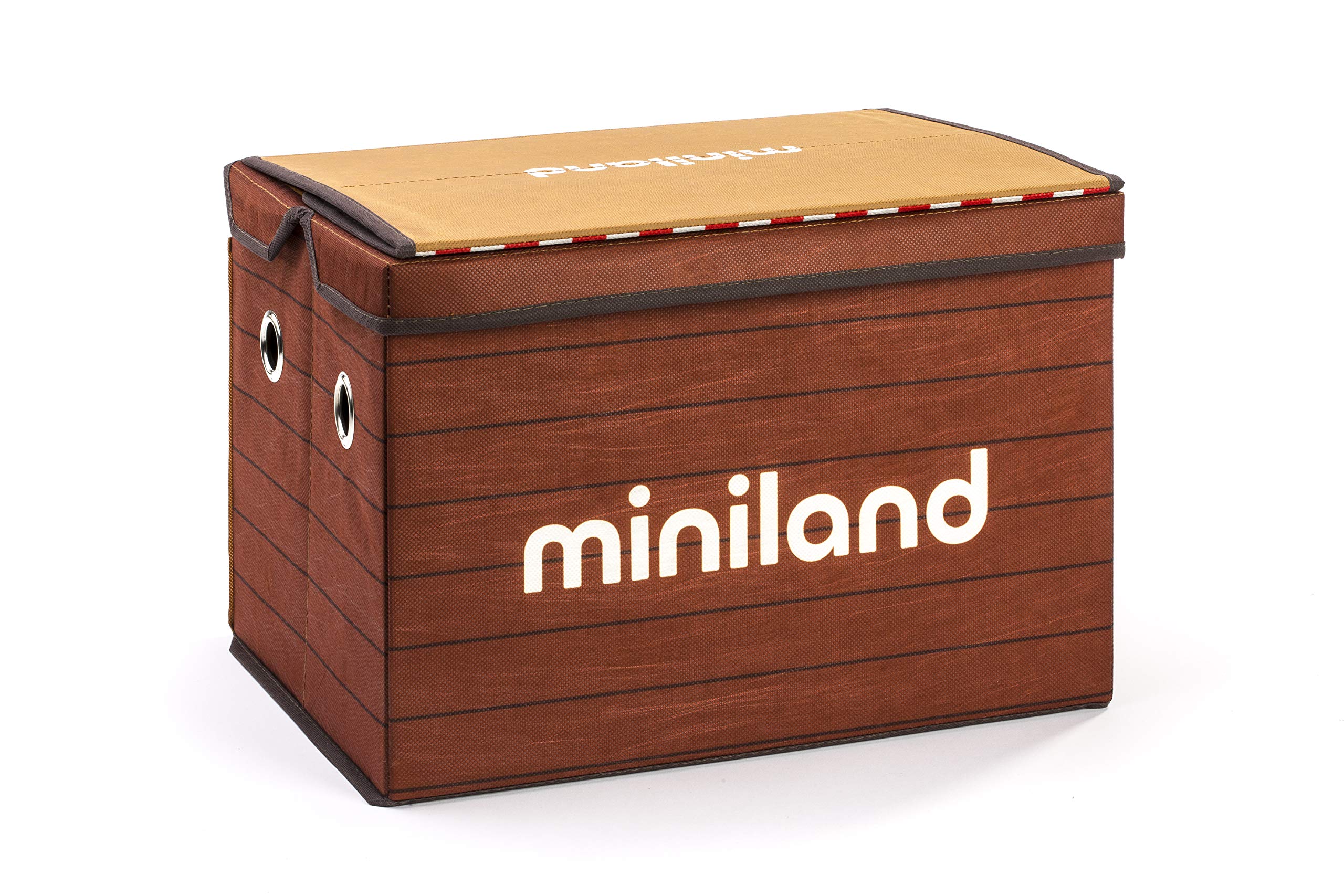 Miniland Scatola Mercat gioco simbolico in tessuto