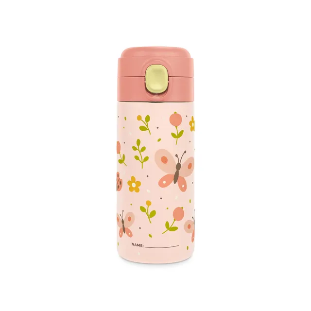 Miniland Steel Junior Borraccia Acciaio Pink 320 ml