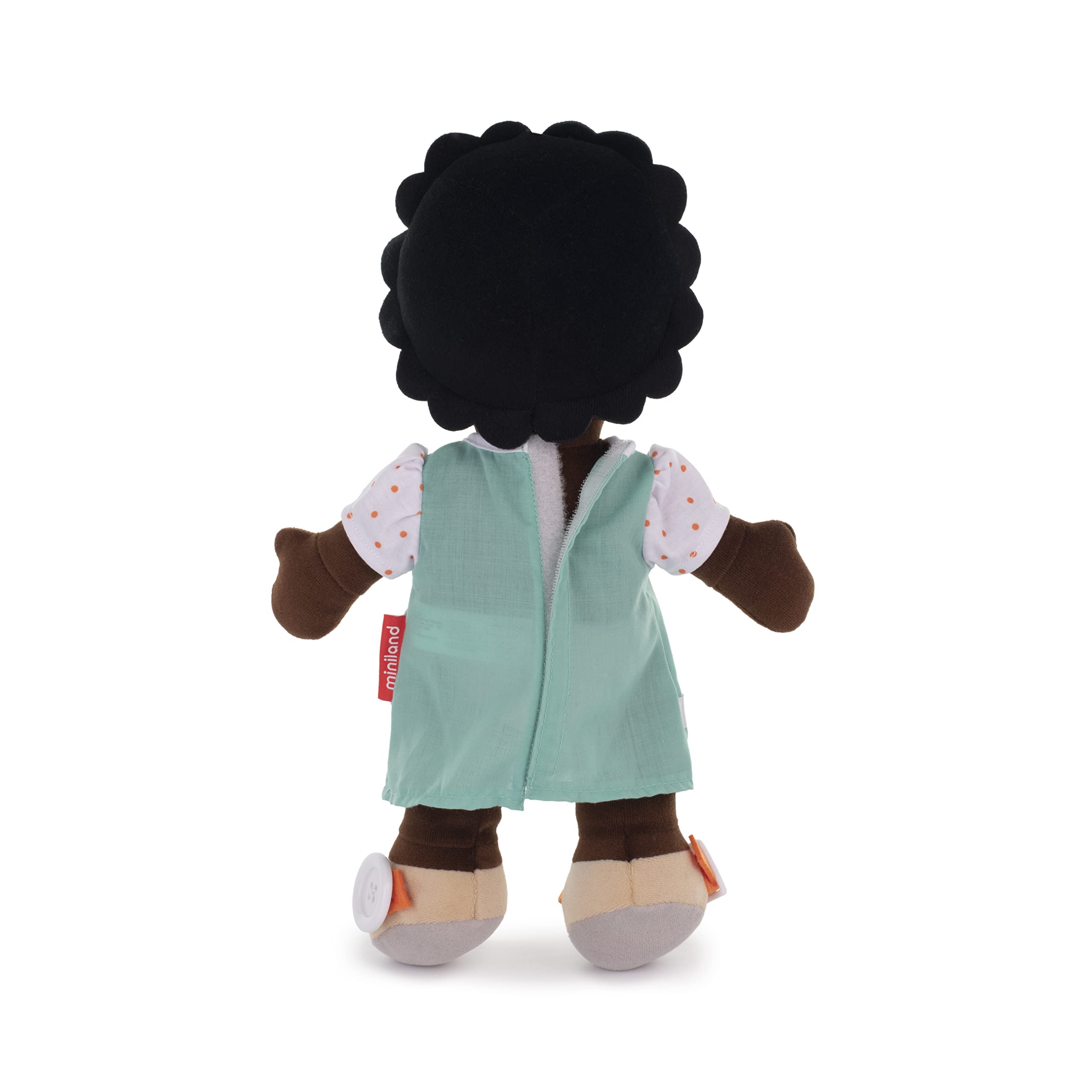 Miniland Bambole Bambola Ragazza Africana 40 cm da Vestire