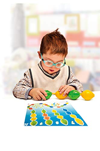 Miniland Maxi Set Catena 45300 blocchi costruzioni 16 pezzi 9 cm