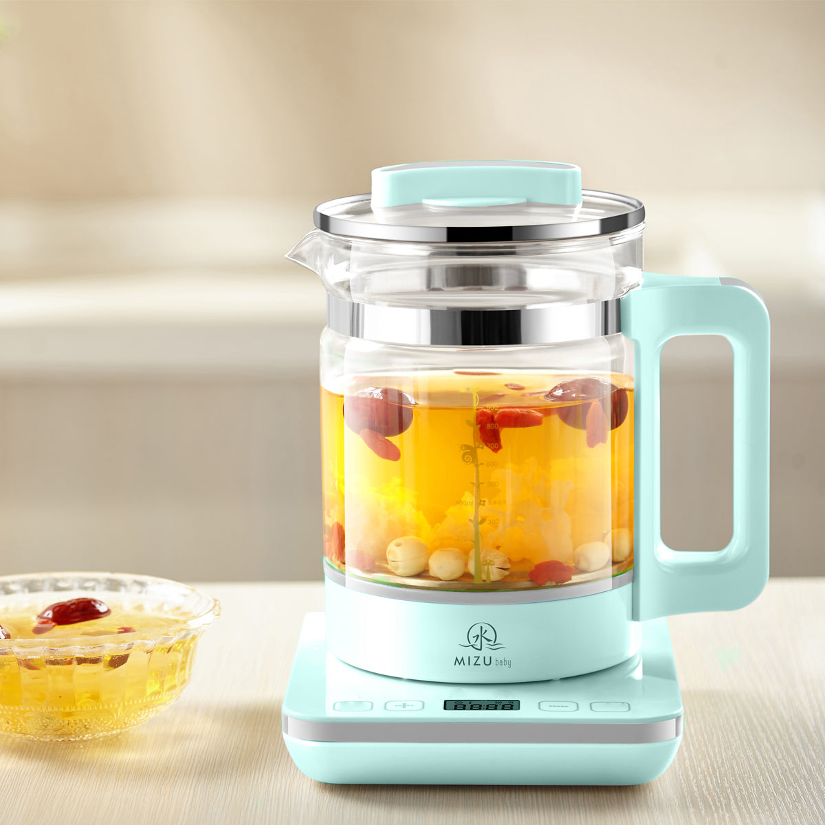 Mizu Baby Izumi Bollitore 6 in 1 Scaldabiberon Vetro