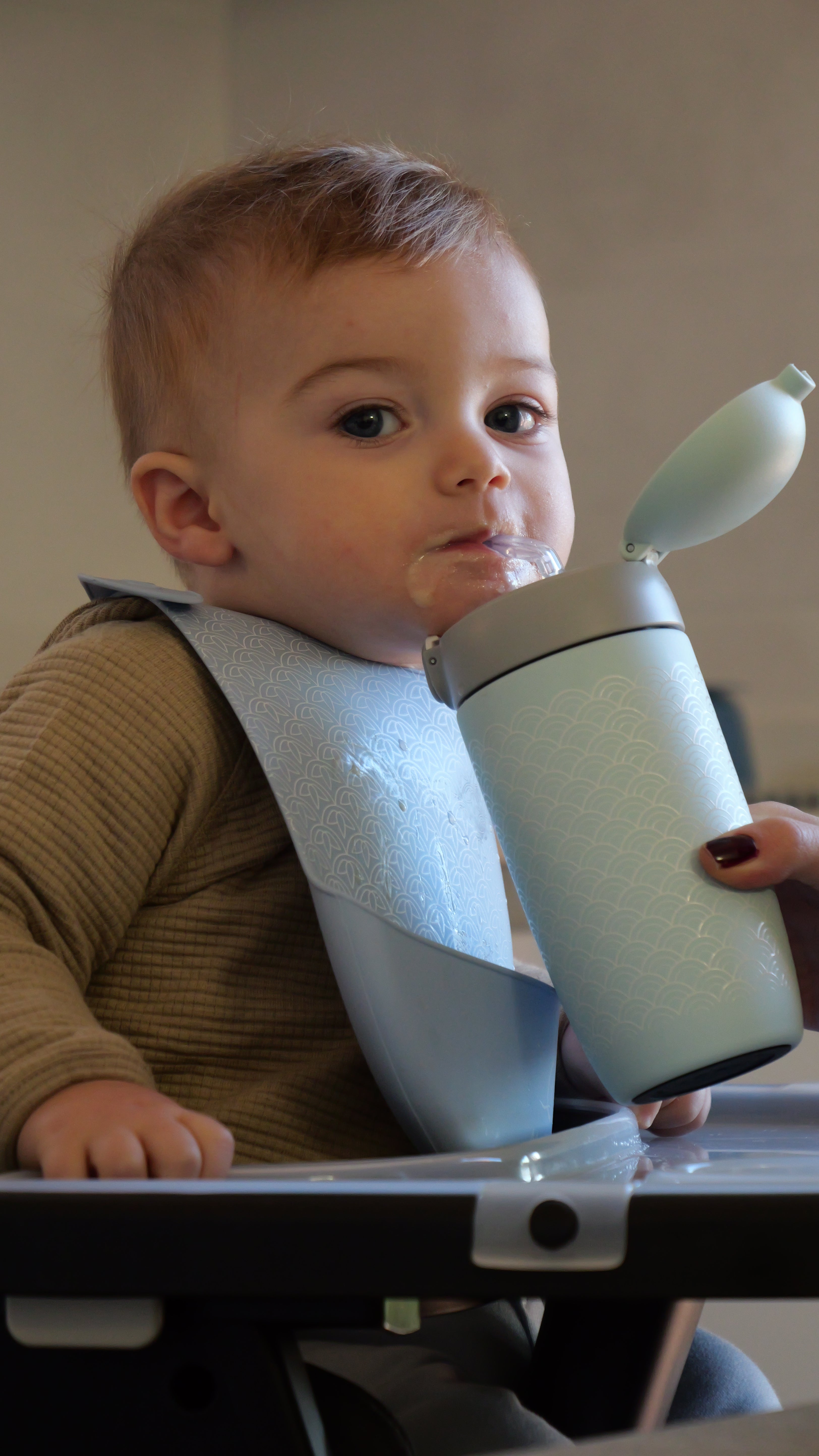 Mizu Baby Yume Straw Thermos Acciaio 430ml Cannuccia