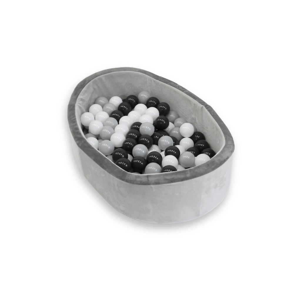 BoJungle Playtime Ball Pit Piscina Palline Grigia 120 Palline