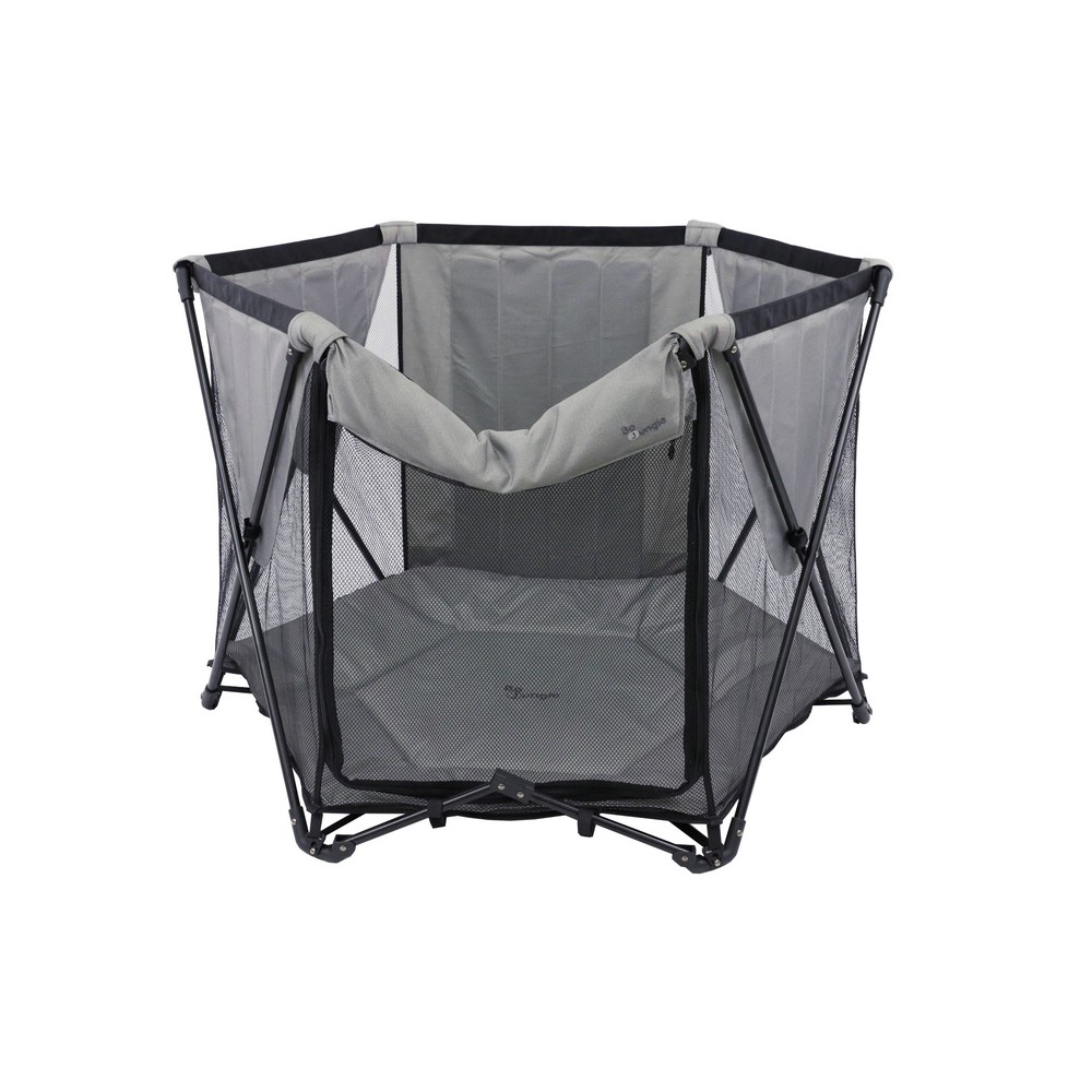 BoJungle B-Foldable Playard box pieghevole grigio 120 cm