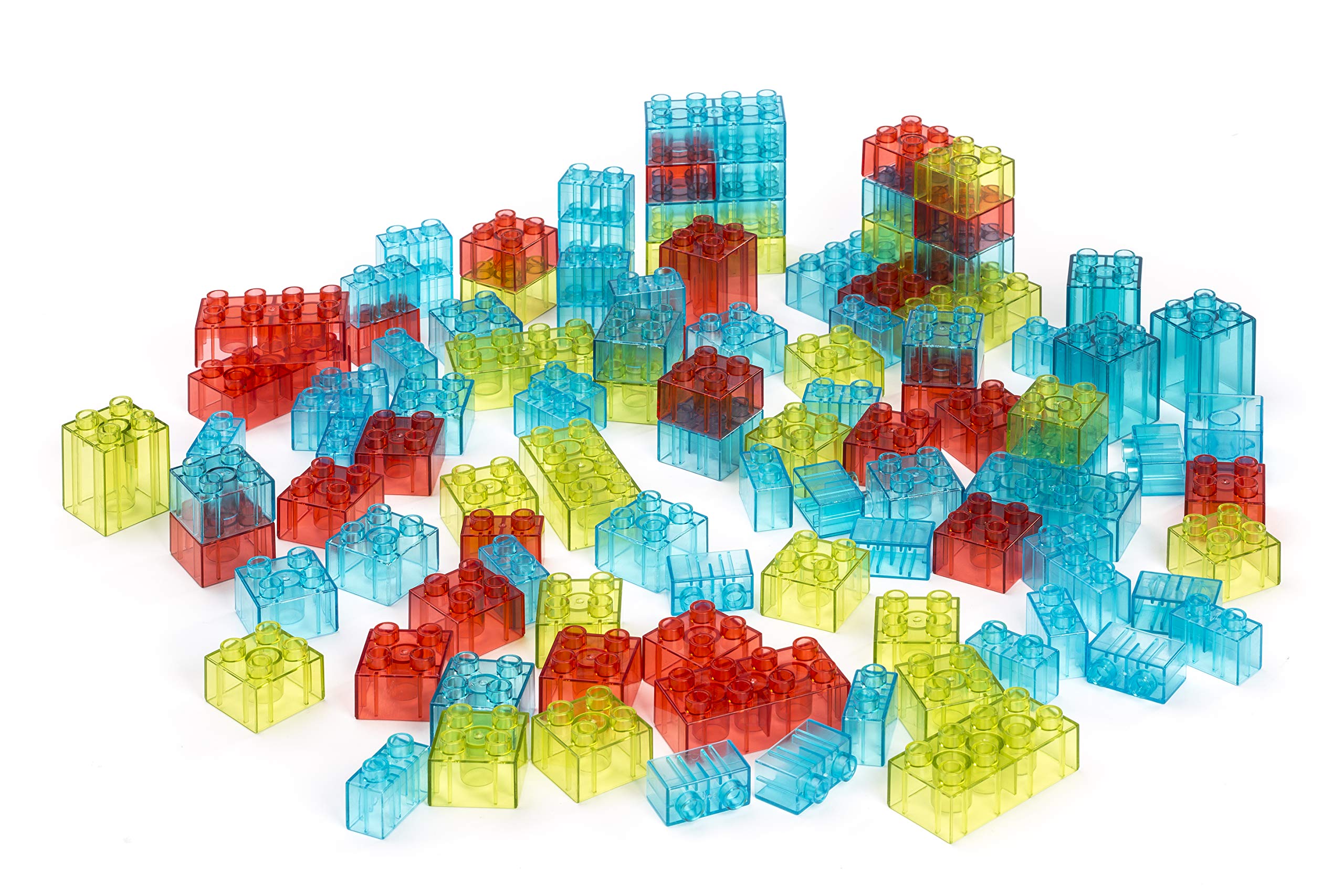 Miniland Blocchi Traslucidi 32162 Costruzioni Colorate